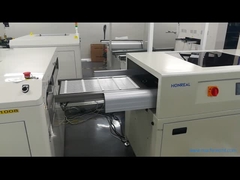 Máy vận chuyển xử lý PCB tùy chỉnh kết nối kính thiên văn với tín hiệu SMEMA