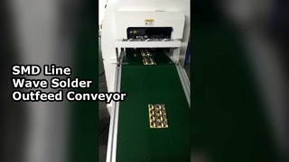 Máy lắp ráp dây chuyền nhúng Băng tải đai PCB Băng tải hàn ngoài