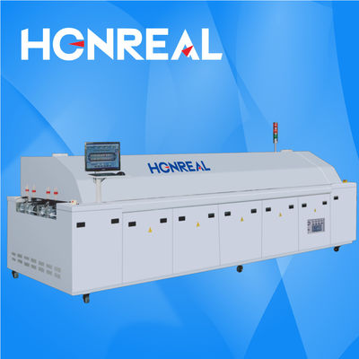Thiết kế mô-đun lò phản phồng không khí nóng SMT Không chì hoàn toàn đối lưu không khí
