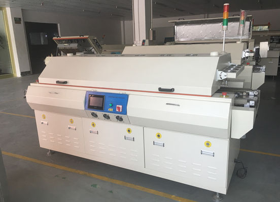 Tự động SMT nhỏ 4 Zone Reflow lò với màn hình cảm ứng điều khiển PLC