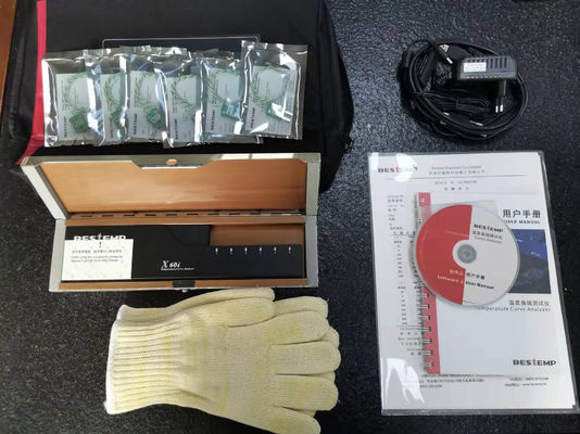 Bestemp Thermocouple SMT Thermal Profiler cho lò reflow 6 kênh