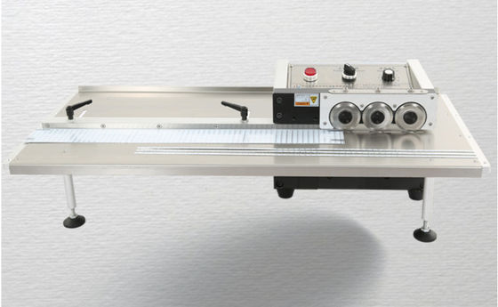 Máy cắt PCB 200mm / S, Máy cắt rãnh PCB V cho dây chuyền lắp ráp bóng đèn LED