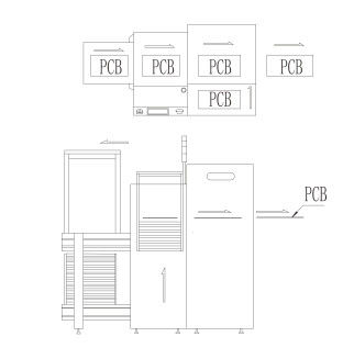 Máy tải PCB hoàn toàn tự động hút chân không cho dòng SMT