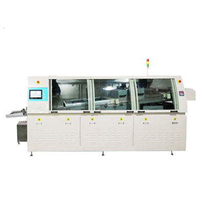 Máy hàn sóng tự động hai sóng với tốc độ vận chuyển điều chỉnh 0-1800mm/min