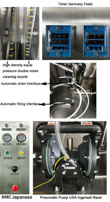 Máy làm sạch tự động Stencil SMT Off Line Pneumatic 40L