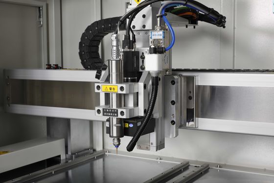 Máy cắt đường cong PCBA ngoại tuyến Máy cắt đường cong PCBA đơn bàn kép