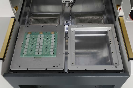 Máy cắt đường cong PCBA ngoại tuyến Máy cắt đường cong PCBA đơn bàn kép