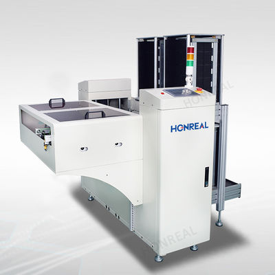 Tạp dề PCB Đa chức năng OK PCB Máy dỡ hàng Tương thích nhiều kích cỡ Chạy liên tục 24/7 Máy nạp dỡ hàng PCB cho dây chuyền lắp ráp SMT