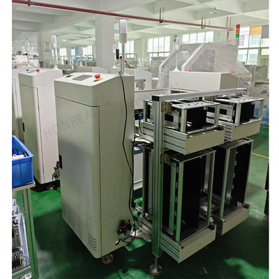 PLC Control SMT PCB tự động Unloader Đường sắt kép Sau Máy thử AOI